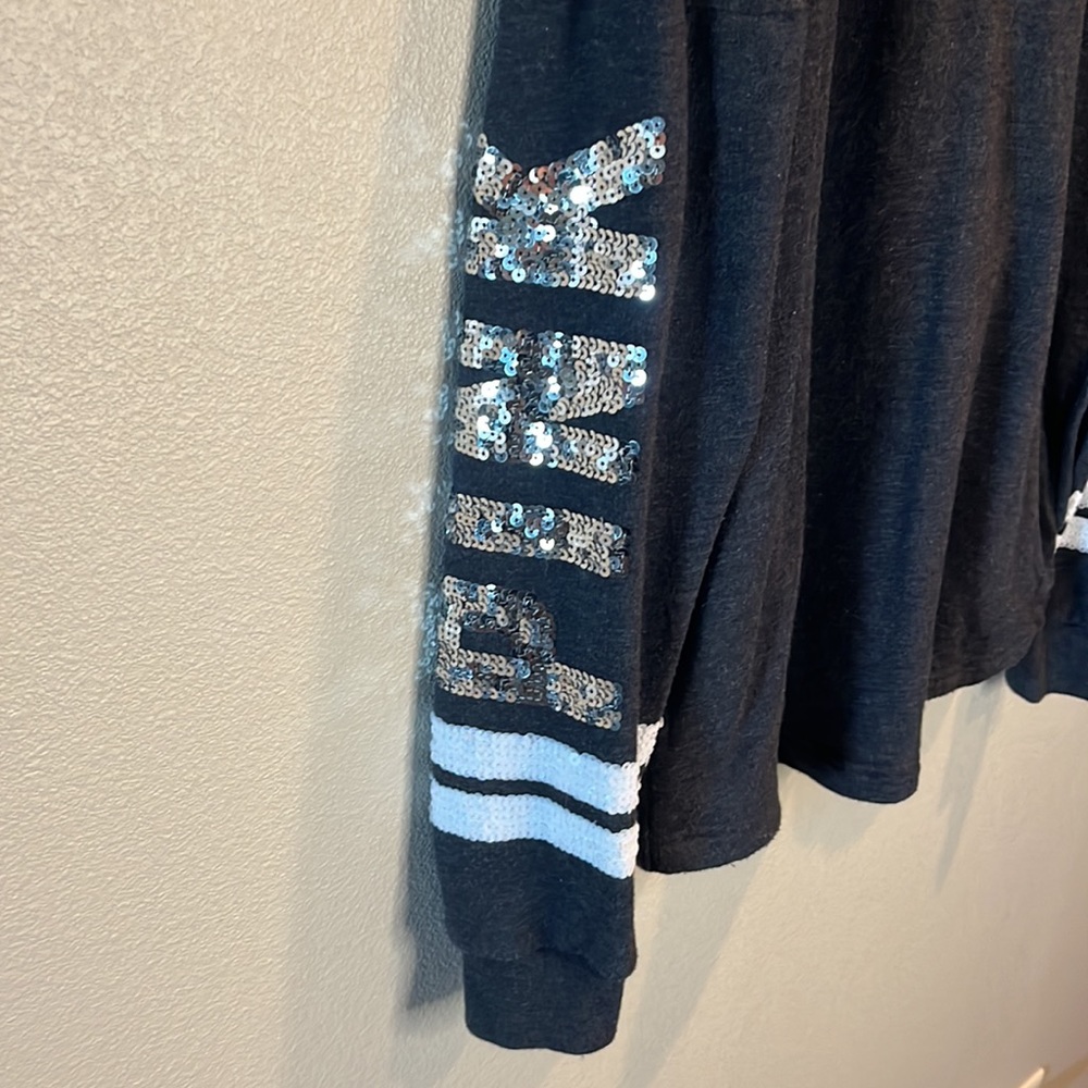 Pink Brand fleece pullover with snaps! - Picture 4 of 7